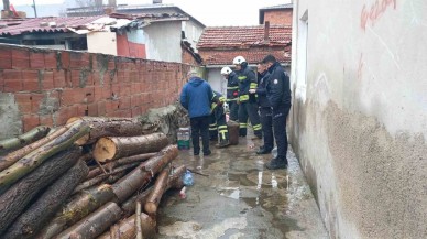 Tüp Alev Aldı,  Mahallede Korku Dolu Anlar Yaşandı