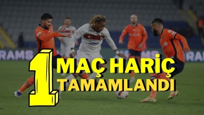 1 Maç Hariç Tamamlandı