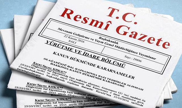 Bugunun Resmi Gazete Basliklari 08 Agustos 2024 Kararlari Ve Duyurulari 6265