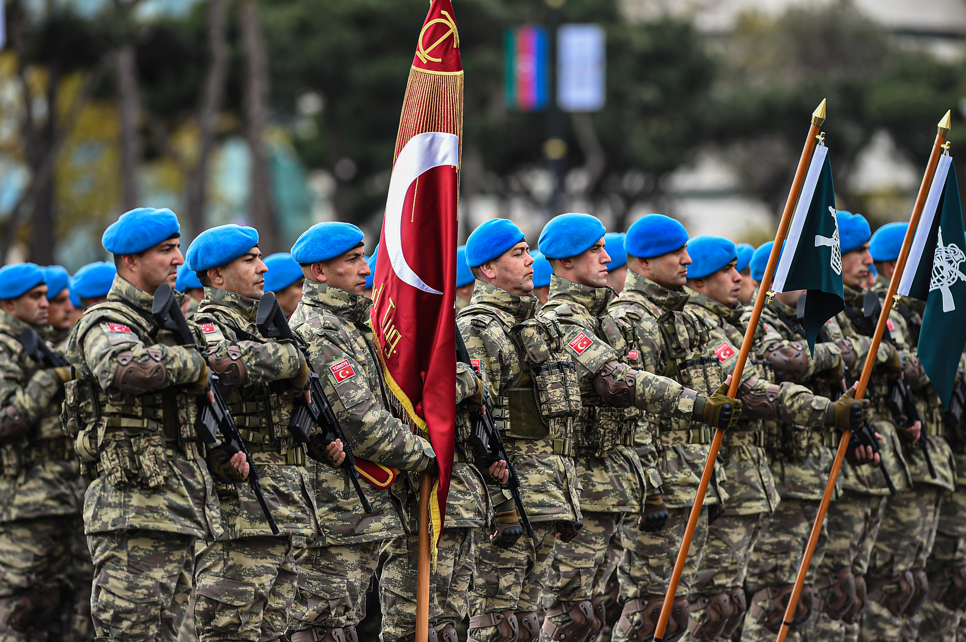 Servicemen Of The Turkish Special Forces Command,  Led By The Captain Harun Ergin 3